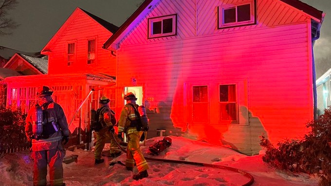 Minor burns reported in central Regina house fire | CTV News