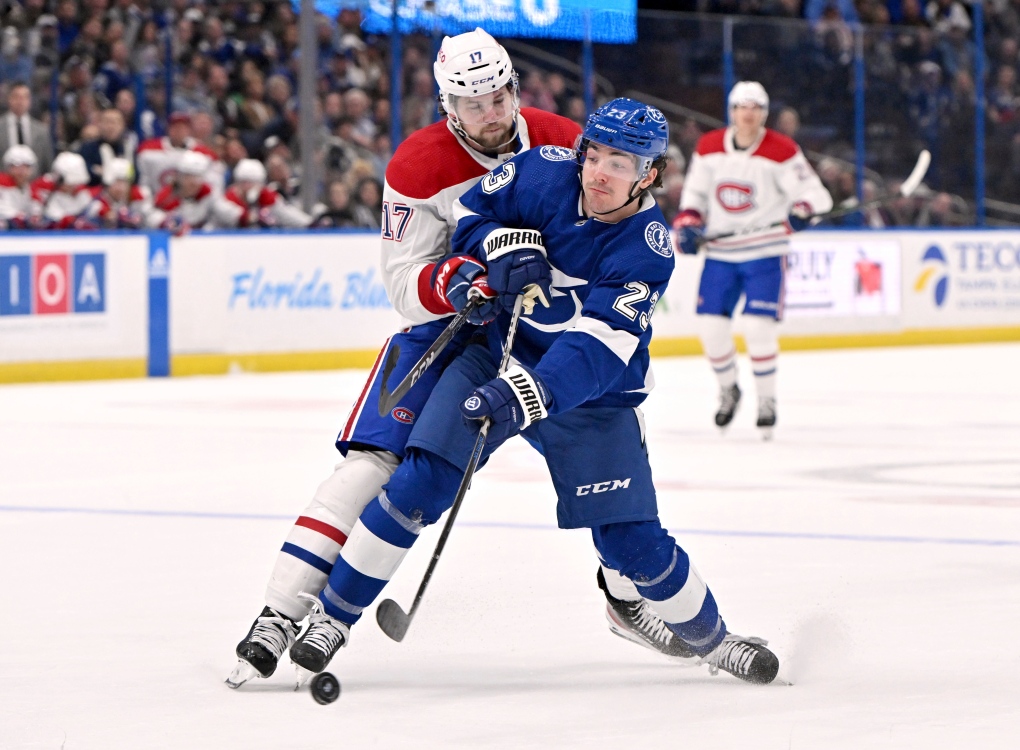 Tampa Bay Lightning beat Montreal Canadiens 5-3 | CTV News