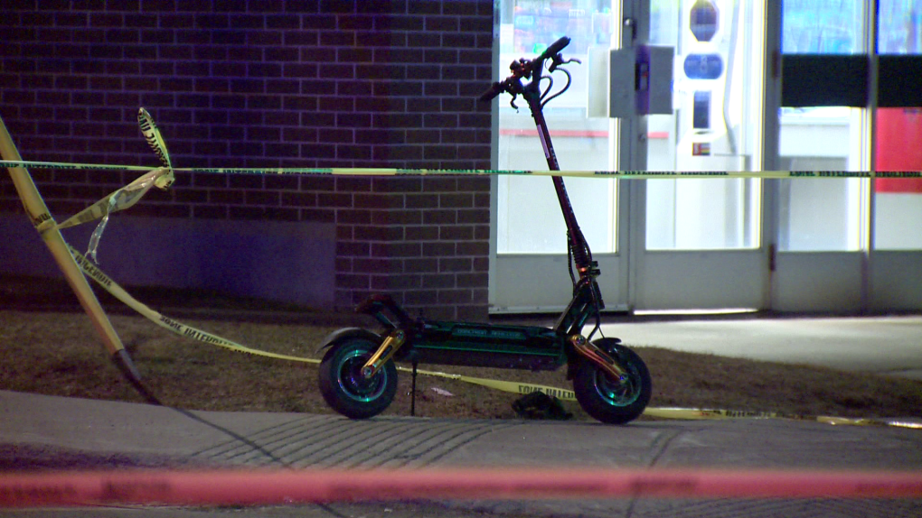 Crash between e-scooter and vehicle in Lachine injures man, 55, | CTV News