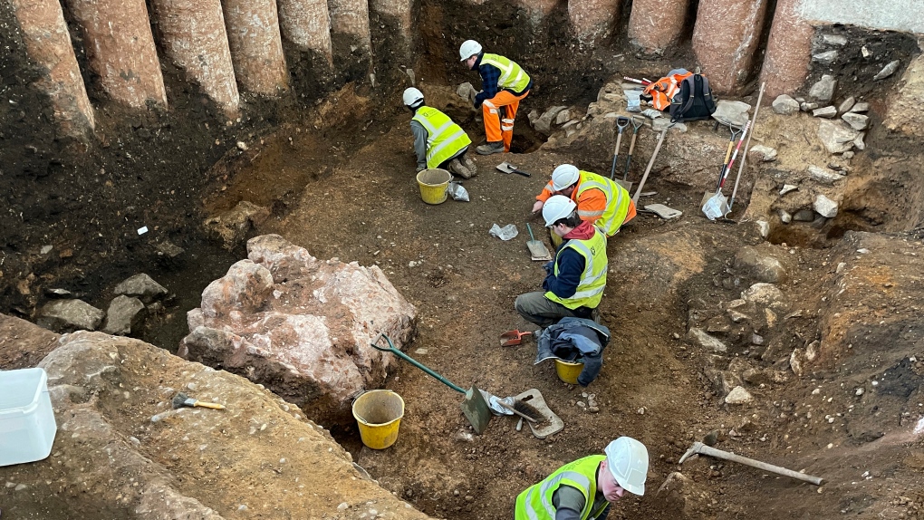 Roman shrine found beneath U.K. graveyard | CTV News