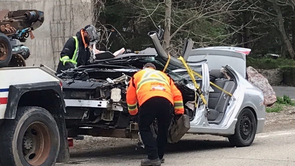 Man airlifted after crash in Woolwich Township