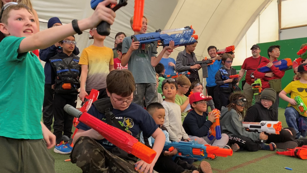 Nerf Easter competition draws 70 competitors | CTV News