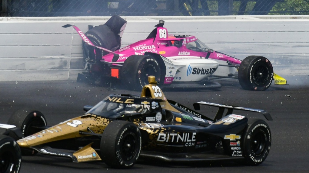 Indy 500: Fan will get new car after flying tire damages car | CTV News