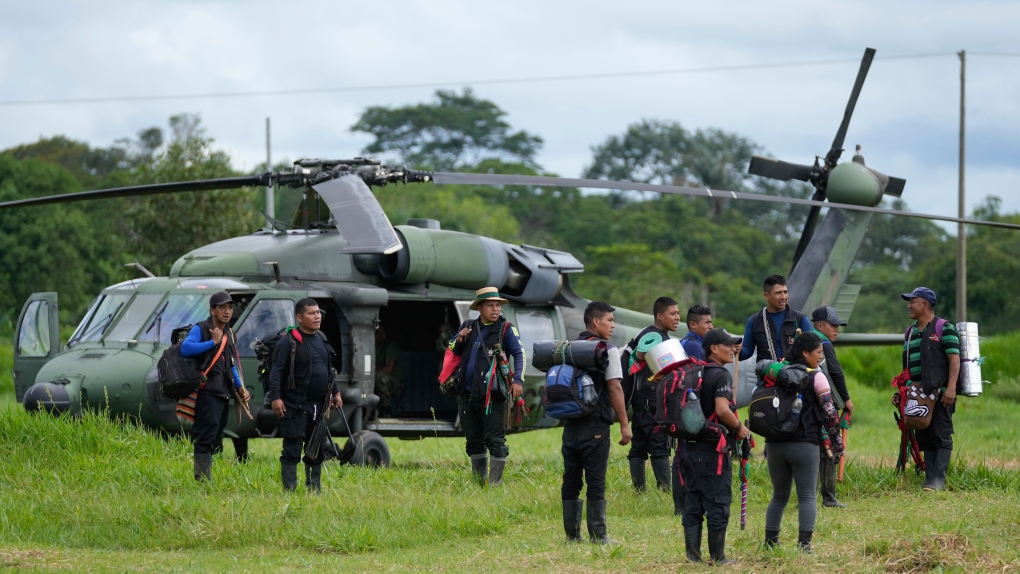 Colombia plane crash 4 Indigenous children found alive CTV News