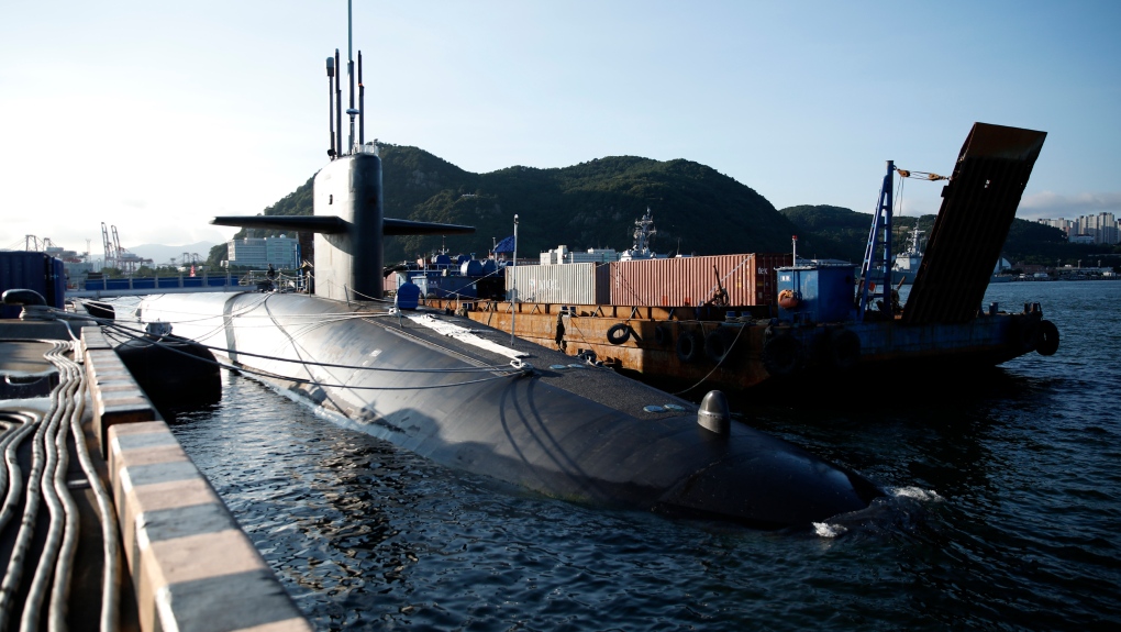U.S. sends another submarine to South Korea, adding to show of force against North Korea