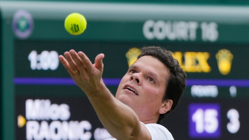 Wimbledon tennis: Milos Raonic beats Novak in 1st round | CTV News