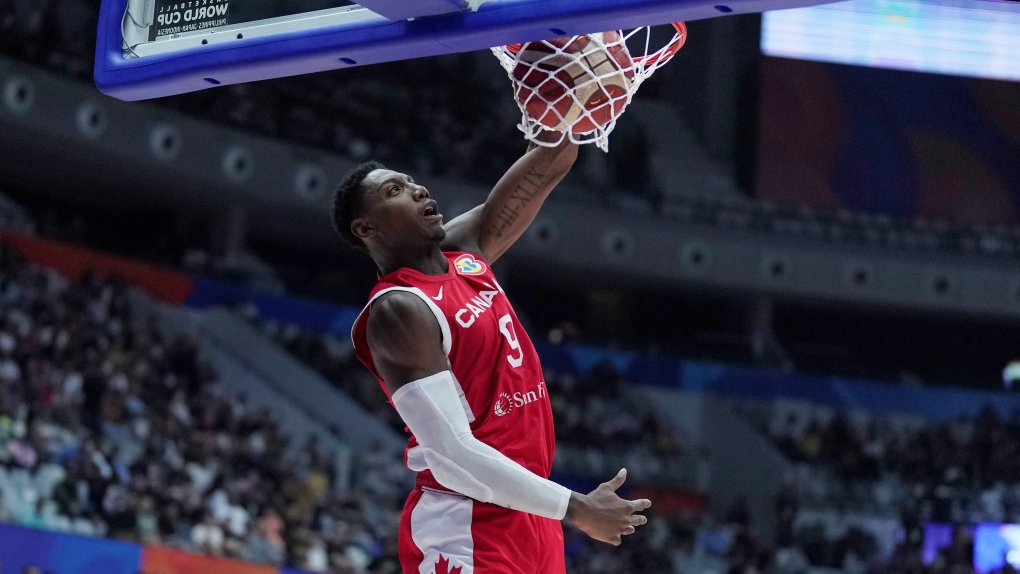 Barrett leads balanced offence as Canada thumps Lebanon 128-73 at hoops World Cup