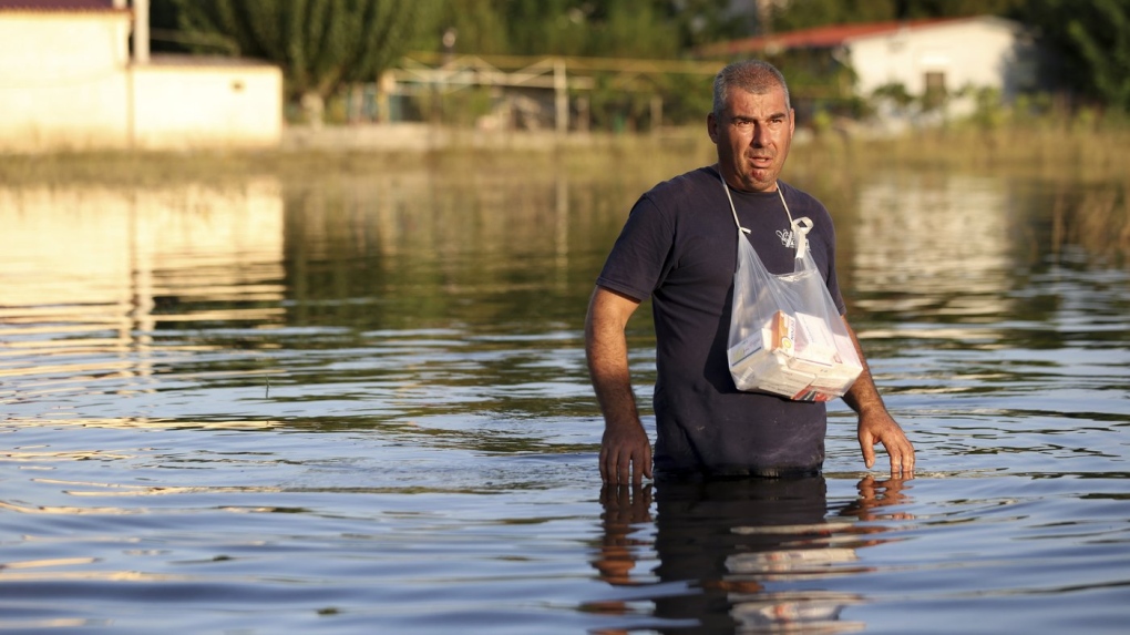 Greece floods: residents face water shortages with contamination fear