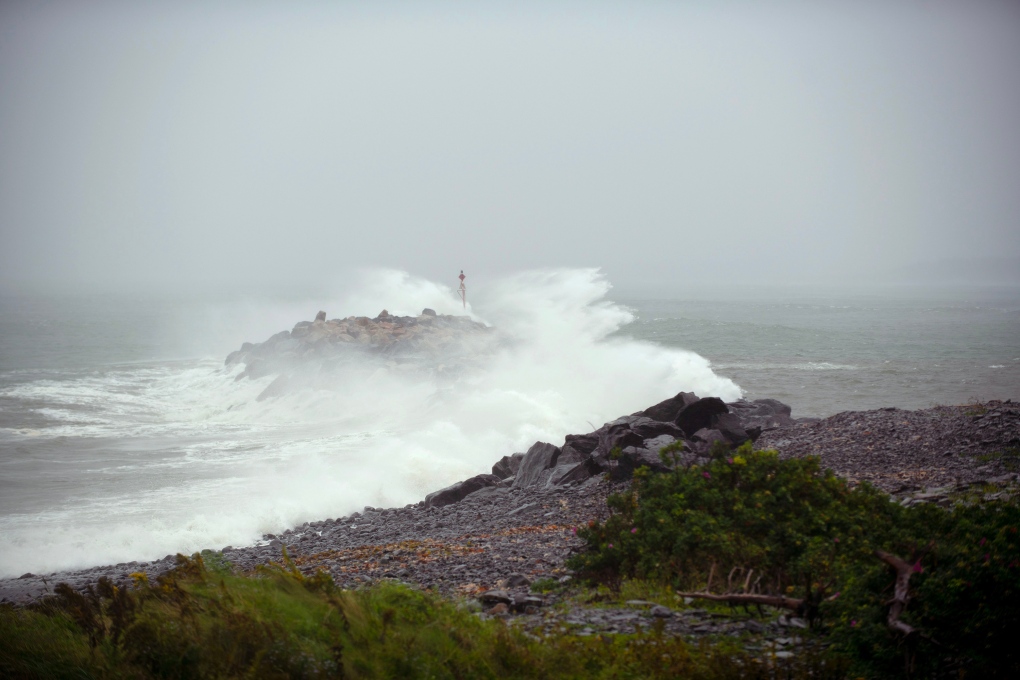 Post-tropical storm Lee hits the Maritimes with flooding, high waves and power outages