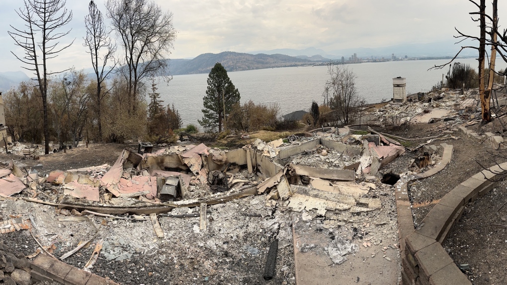 West Kelowna Residents View The Ruins Of Their Homes On Emotional Bus ...