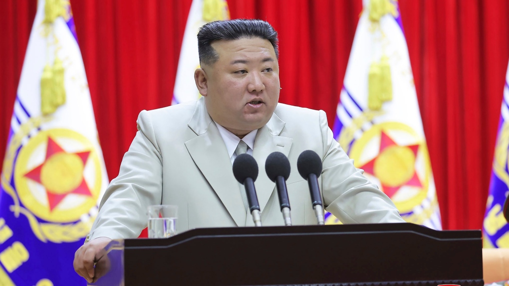 North Korea says it has launched a new nuclear attack submarine to counter U.S. naval power