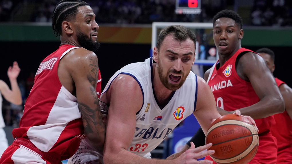 Canada falls to Serbia 95-86 in basketball World Cup semifinal