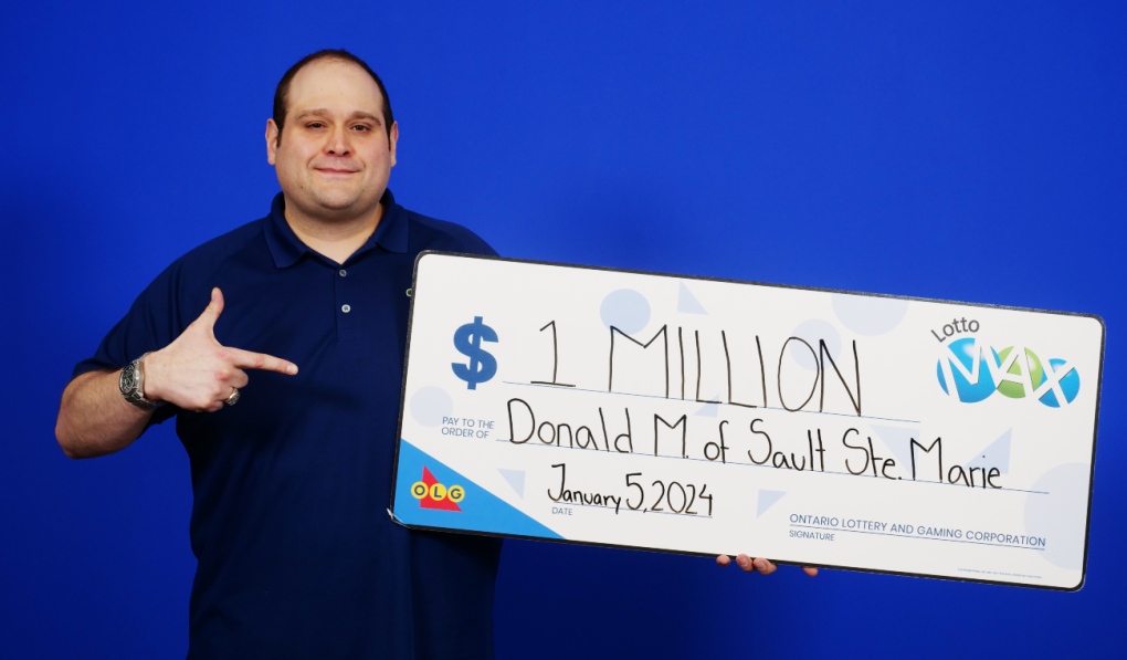 Sault news: Local man celebrates $1M Encore win