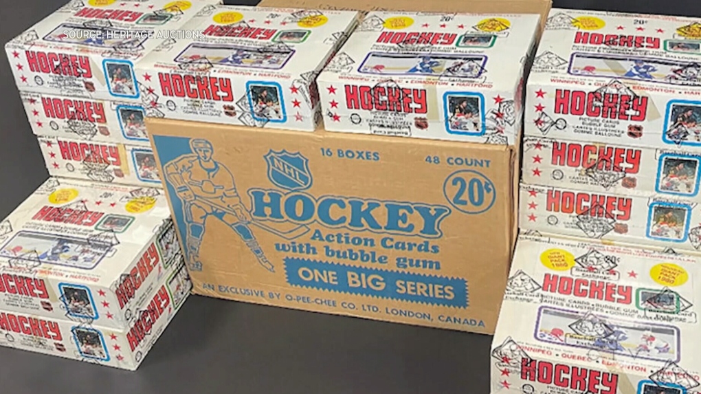 Ultra rare hockey cards found in Sask. basement sold for millions