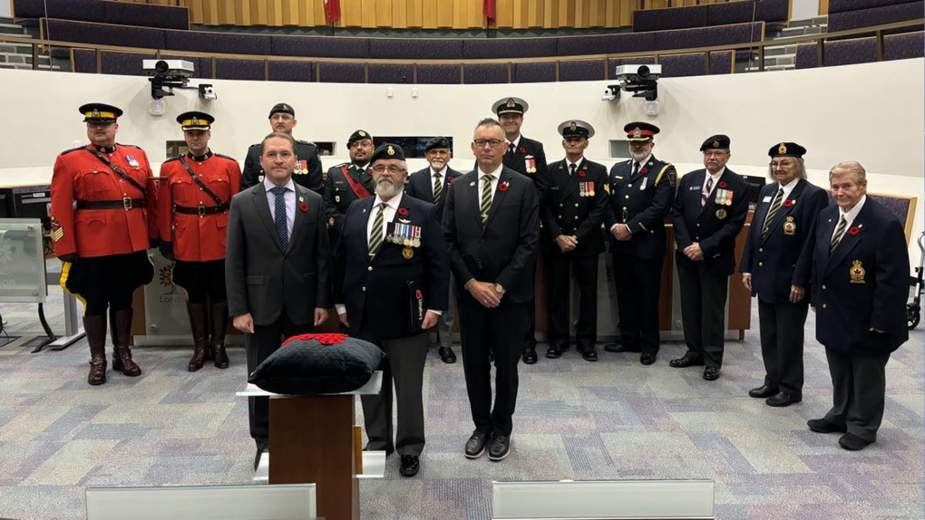 The 'significance' of holding London’s 'First Poppy' presentation inside council chambers