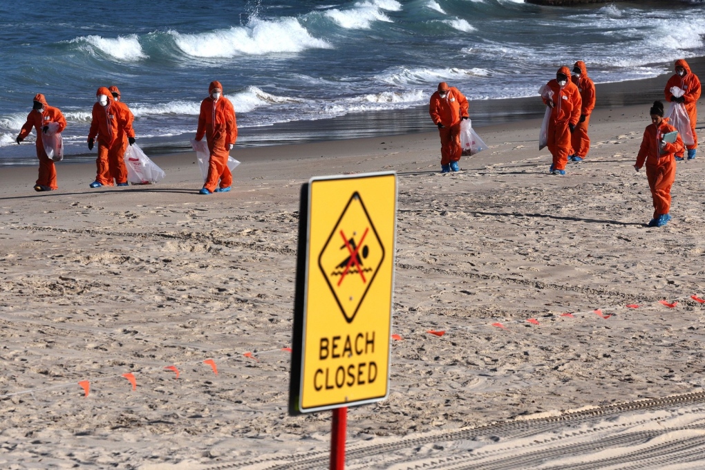 Sydney beach black blobs: Feces, meth and human hair