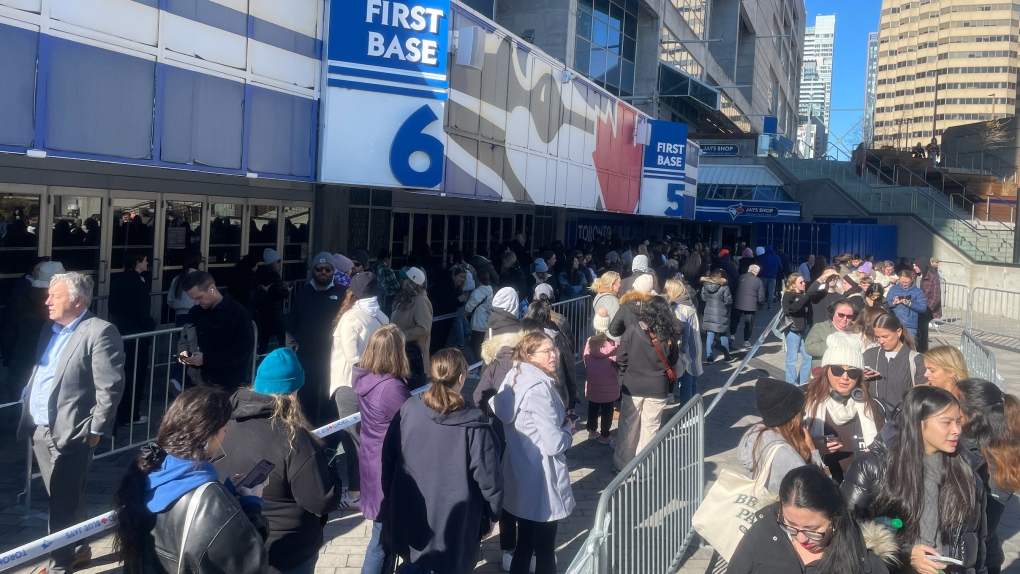 Taylor Swift Eras Tour merchandise on sale in Toronto ahead of six sold-out shows