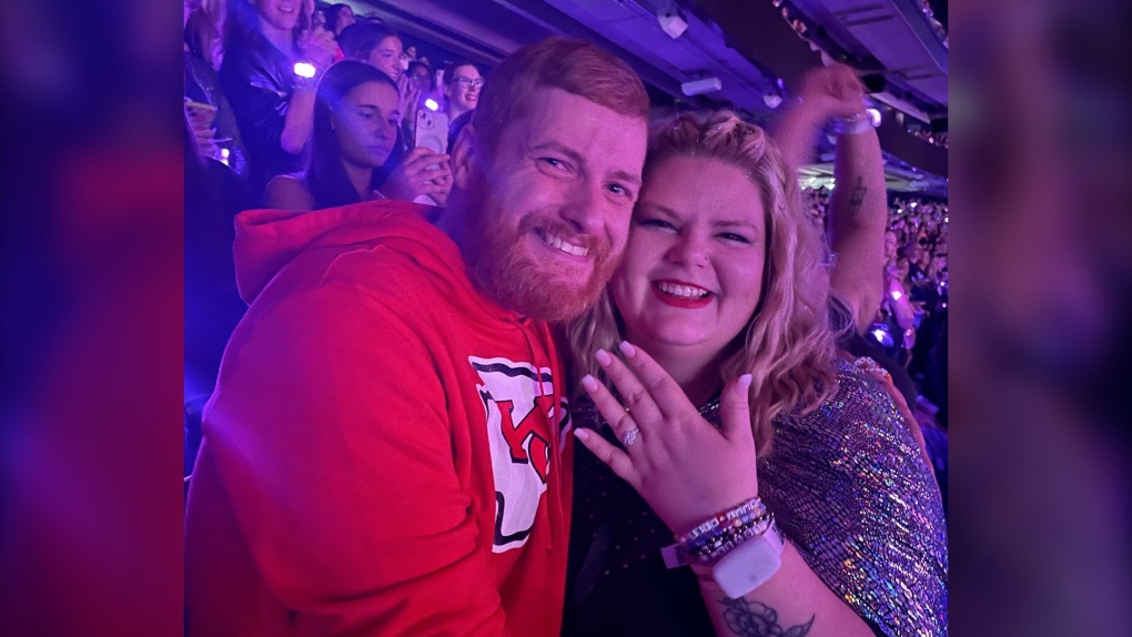 Love story: Nova Scotia couple gets engaged at Taylor Swift’s Toronto show