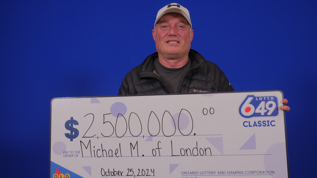 Londoner cashes in with $2.5 million win in Lotto 6/49 Jackpot