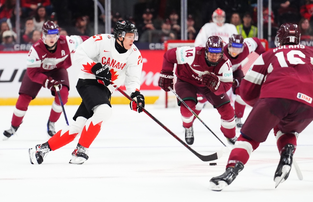 Despite best efforts, Cowan and Knights couldn’t help Canada past Latvia at World Juniors