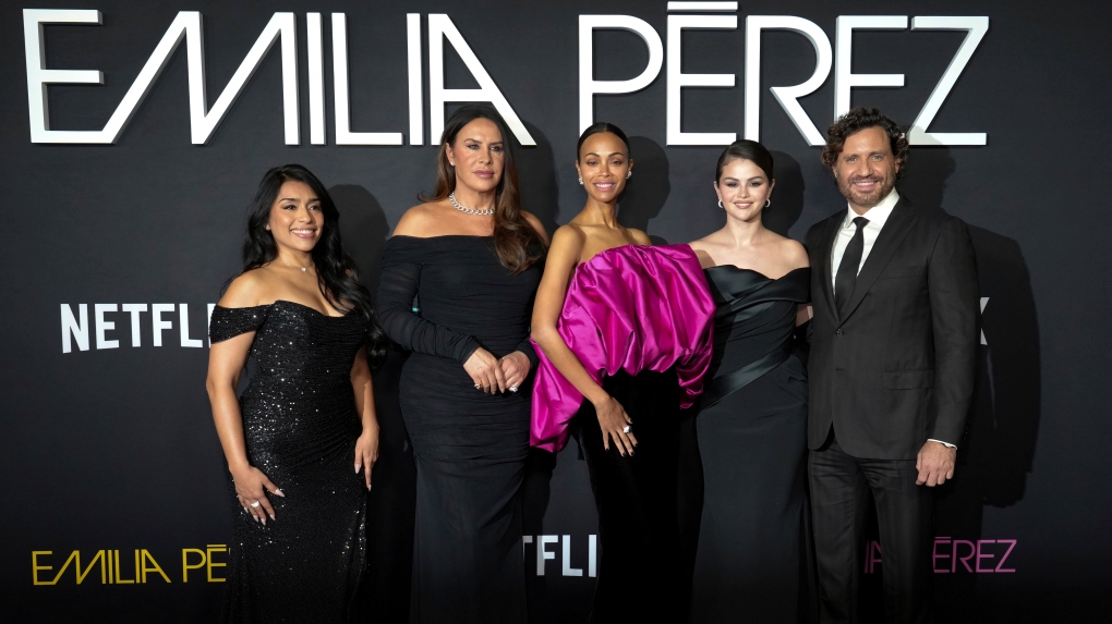 'Emilia Perez' leads Golden Globe nominations with 10, followed by 'The Brutalist' and 'Conclave'