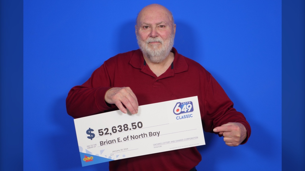 North Bay man wins Lotto 6/49 second prize | CTV News