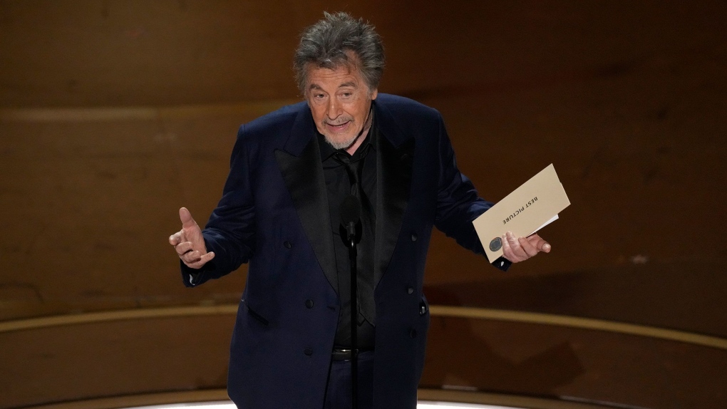 Oscars 2024 Al Pacino's presentation left some confused CTV News