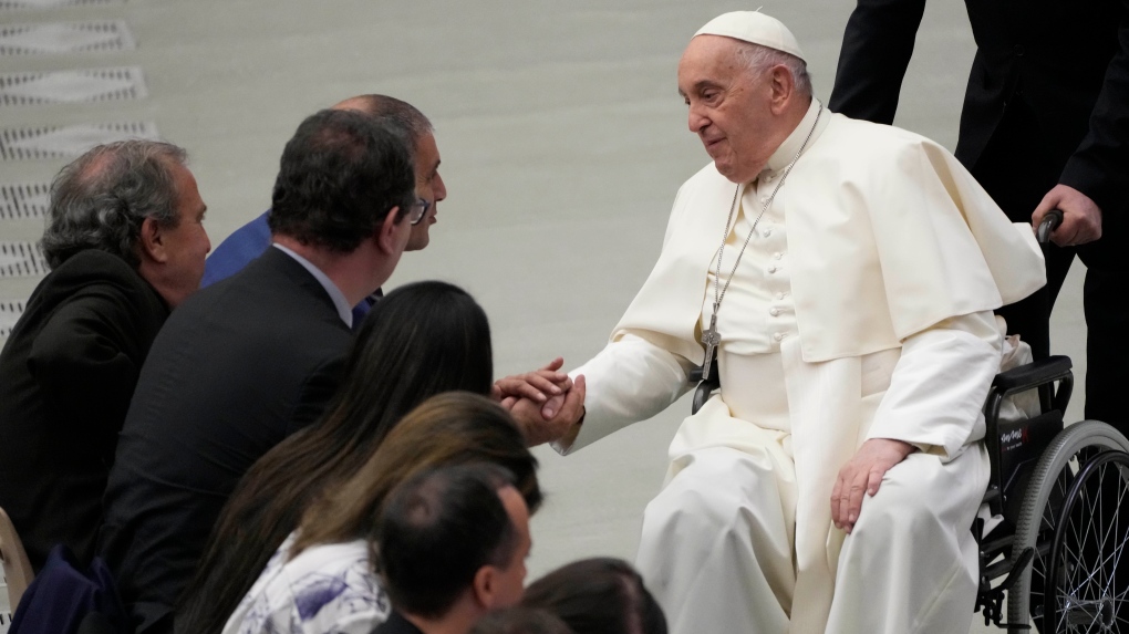 Pope praises Israeli and Arab fathers who both lost daughters | CTV News