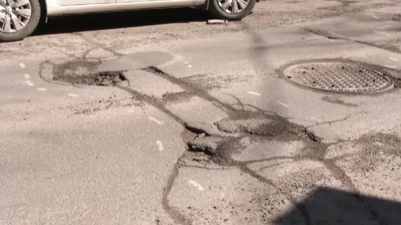 Surge in Montreal pothole reports so far this year, city says