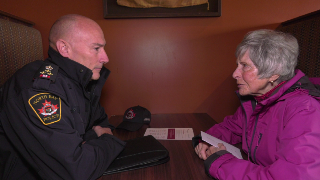 North Bay News Police Chief Has Coffee With Residents Ctv News 9777