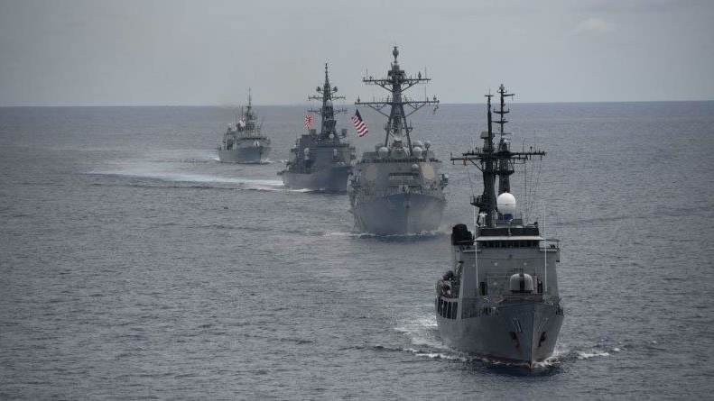 Le Canada, les États-Unis, le Japon et les Philippines mènent des exercices en mer de Chine méridionale