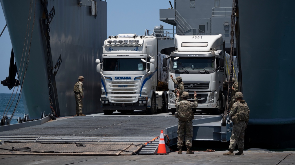 U.S. ends floating pier mission to bring Gaza aid