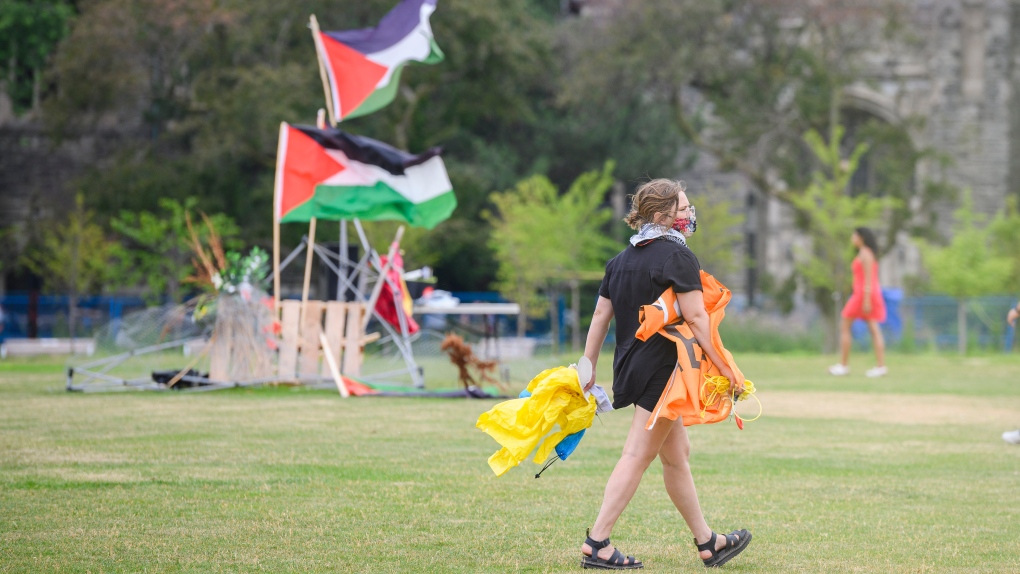 Protesters clear UofT encampment ahead of 6 p.m. deadline: ‘We are leaving on our terms’