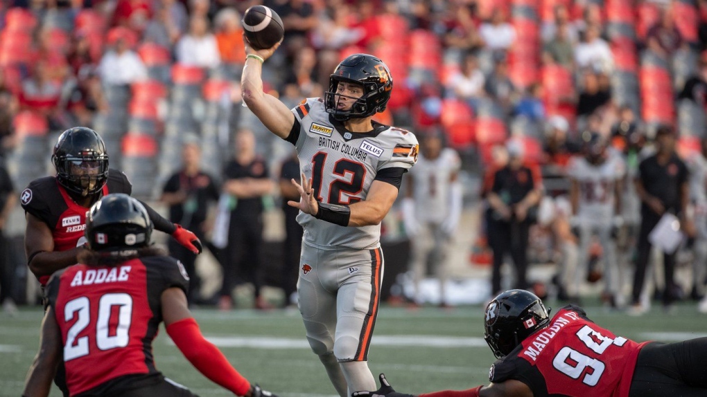 B.C. Lions strive to snap skid against Redblacks in Victoria