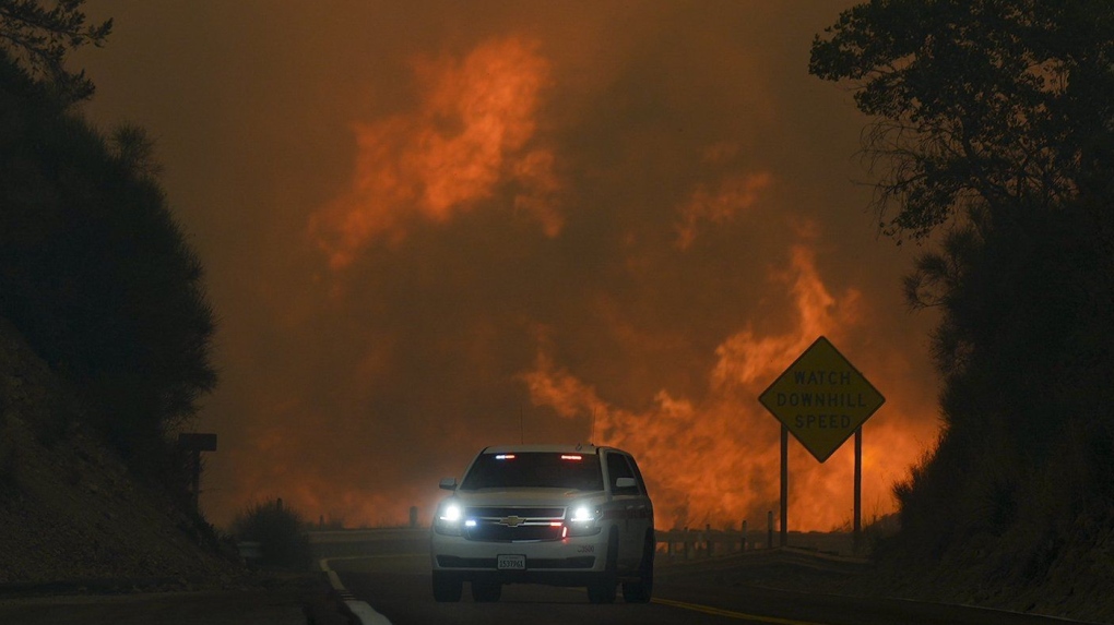 L.A. area wildfire forces evacuations