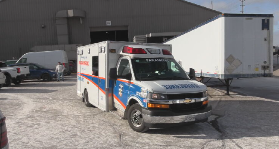 Motocross rider injured after executing jump during North American International Motorcycle Supershow