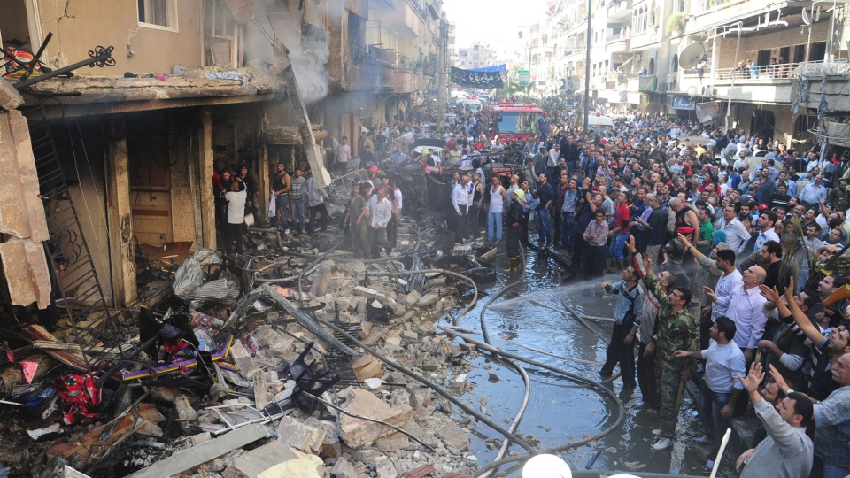 Syria launches 60 airstrikes, activists say 500 killed in 4 days of ...