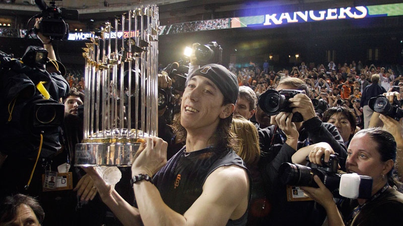 San Francisco Giants win first World Series title since 1954