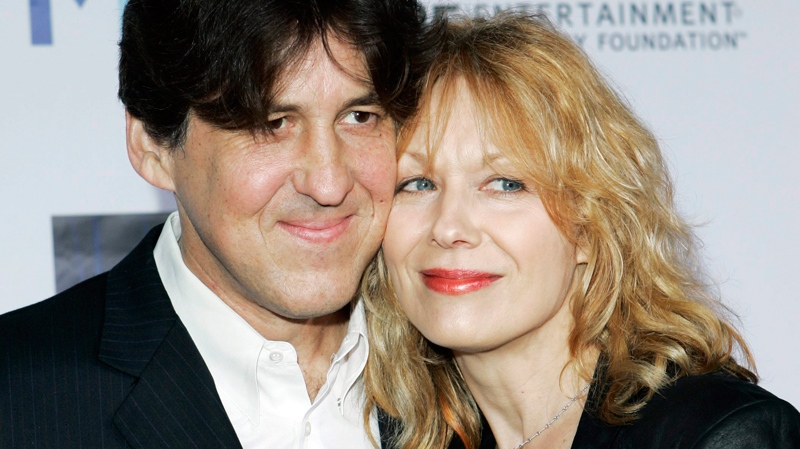 In this March 22, 2007 file photo, director Cameron Crowe and his wife Nancy Wilson arrive at a gala in L.A. (AP / Kevork Djansezian)