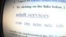 Most Canadian Craigslist websites did not display the controversial 'erotic services' section on Saturday, Dec. 18, 2010.