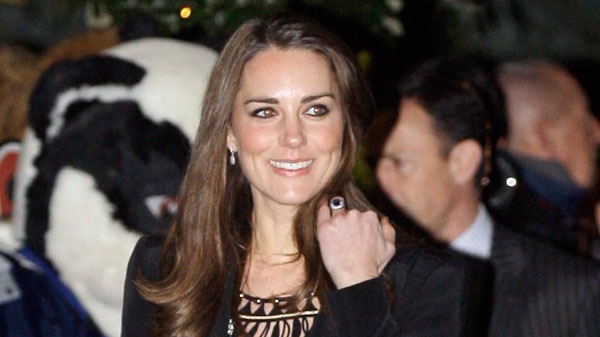 Kate Middleton arrives to view the Thursford Christmas Spectacular gala in Thursford, England, Saturday, Dec. 18, 2010.  (AP / Sang Tan)
