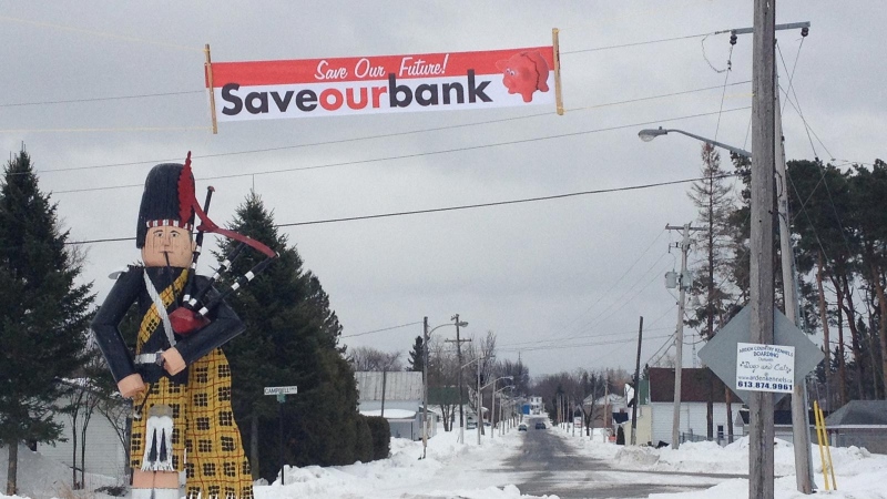 Residents launch SOS campaign to save their bank