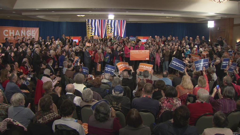 CTV BC: NDP leader promises positive campaign