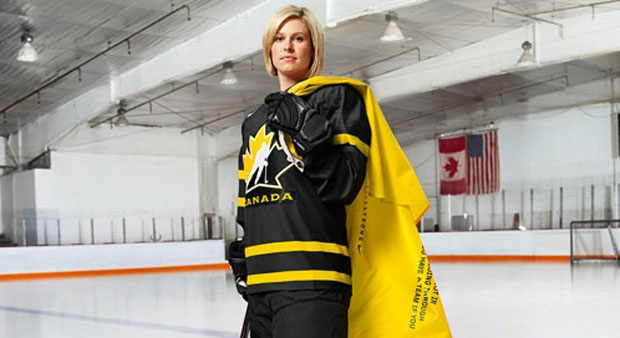 black yellow hockey jersey