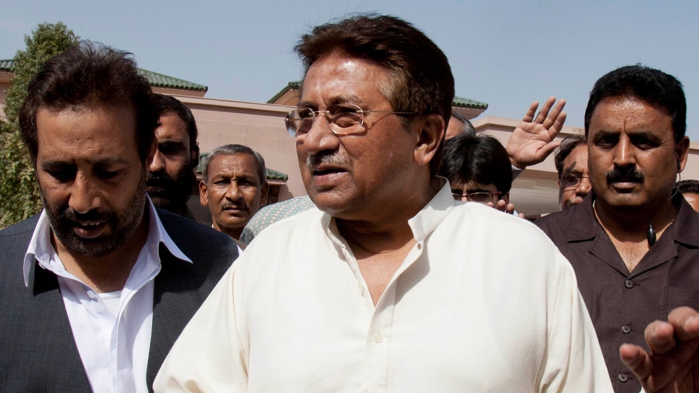 Pervez Musharraf on the run