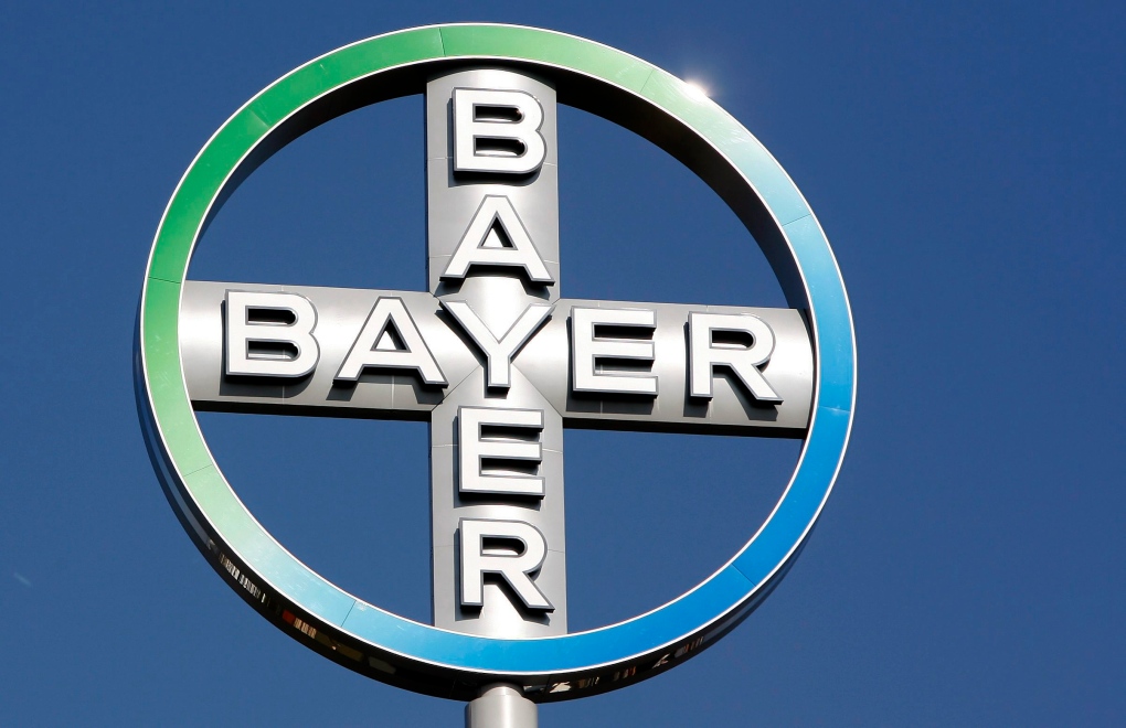 Bayer AG chemical company logo.
