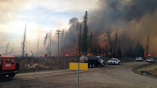 Nordegg fire, may 2013