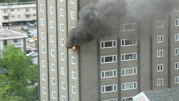 Fatal fire in downtown high-rise ruled accidental | CTV News