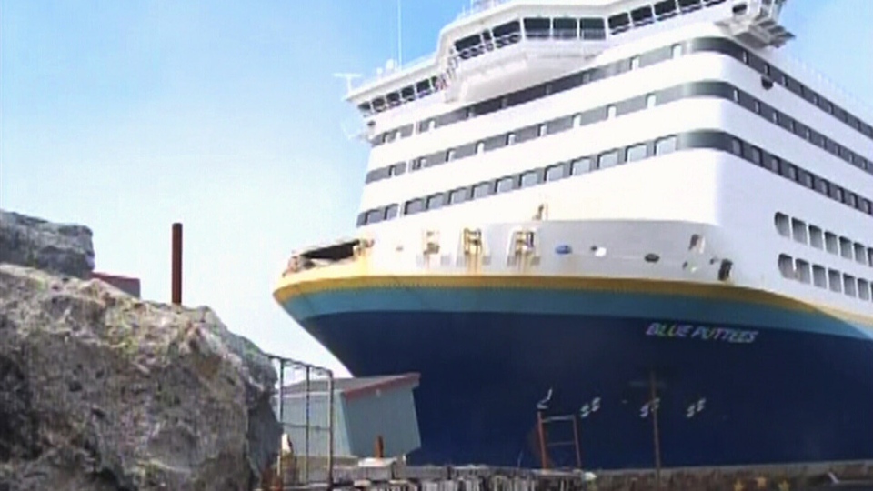 Marine Atlantic ferry strikes wharf in Newfoundland, no injuries reported |  CTV News