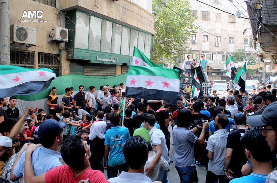 Syrian protesters